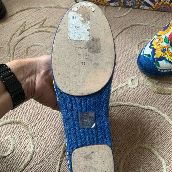 Dolce Gabbana espadrilles sz 41 - Picture 5 of 9